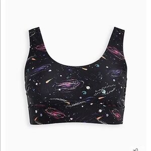 New‎ Torrid size 2 Galaxy Swim Bathing Suit Top 2X